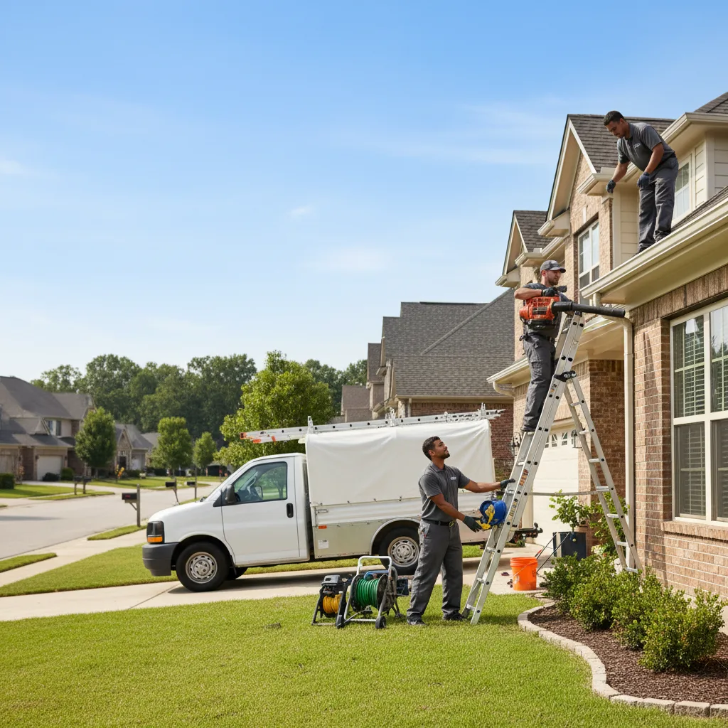 Home Gutter Service in College Station, TX near me